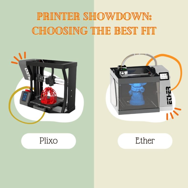 Ether and Plixo: Clear Comparison Between 3D Paradise's Most Popular Models of 3D Printers