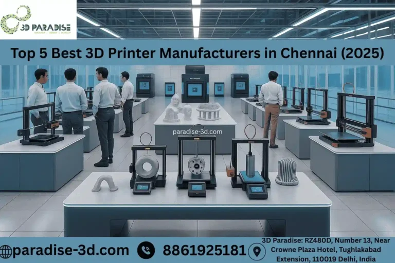 Best 3D Printer Manufacturers in Chennai