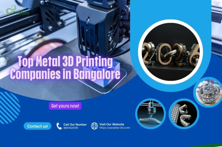 Top Metal 3D Printing Companies in Bangalore