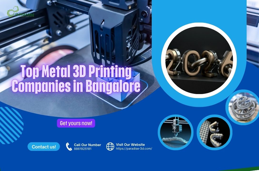 Top Metal 3D Printing Companies in Bangalore