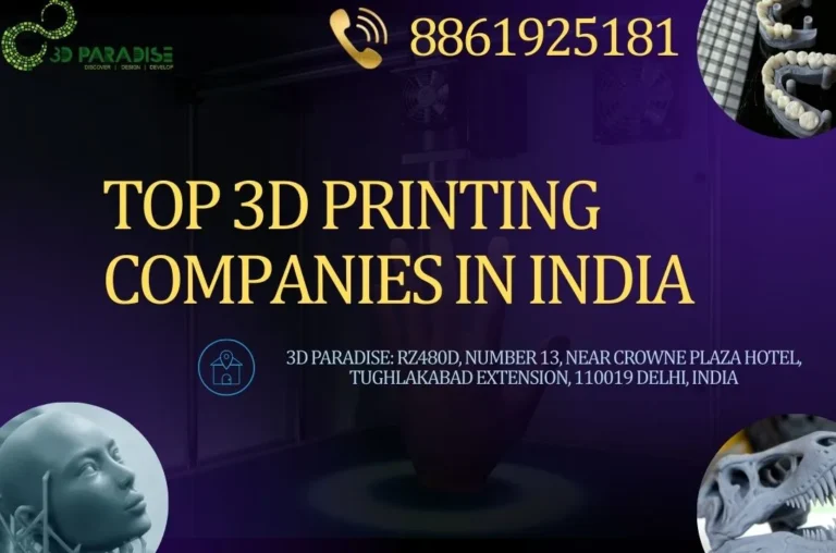Top 3D Printing Companies in India