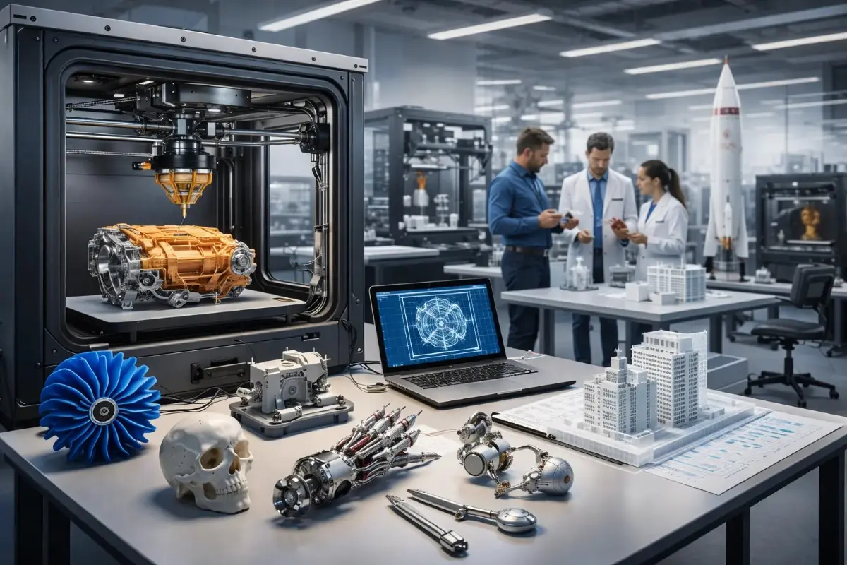 Top Industries Using 3D Printing in Pune