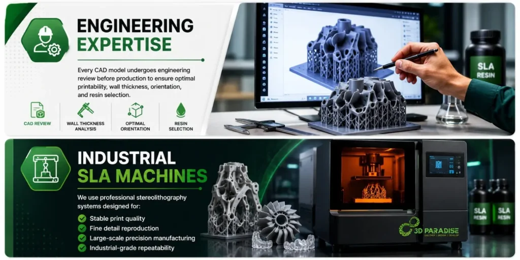 Industrial SLA Machines